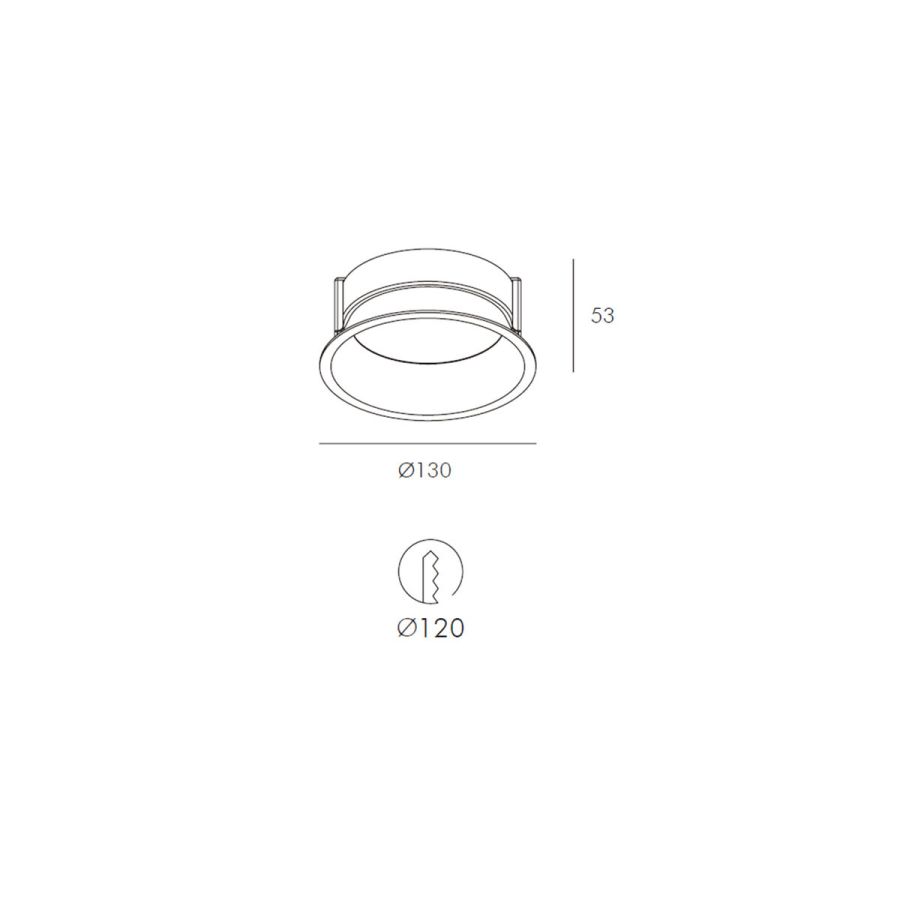 Skarlat  RDL73032 10W WH 4000K