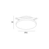 Skarlat RDL74016-3,5 7W WH 4000K IP44