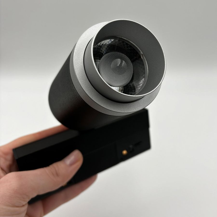 Светильник трековый магнитный RGD2028 12W BK+SL 4000K NEO