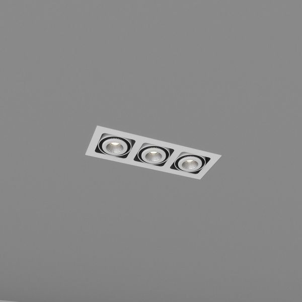 Skarlat RGL7115-3 3х12W WH+BK 4000K