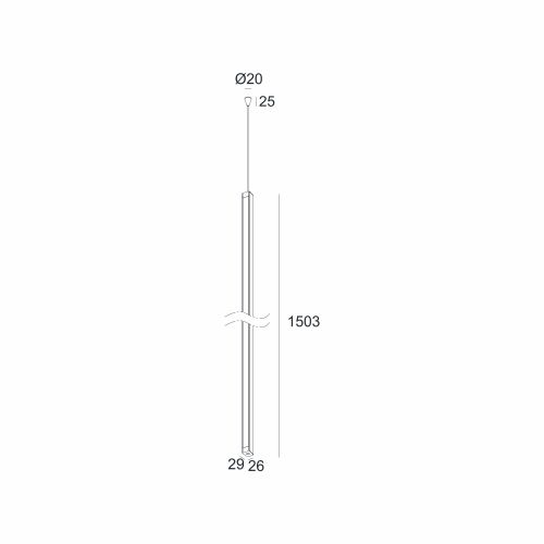 Skarlat RHL77007 30W BK 3000K