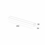 Накладна основа Skarlat RHL77010 BK Surface box для світильників RHL77008 і RHL77007
