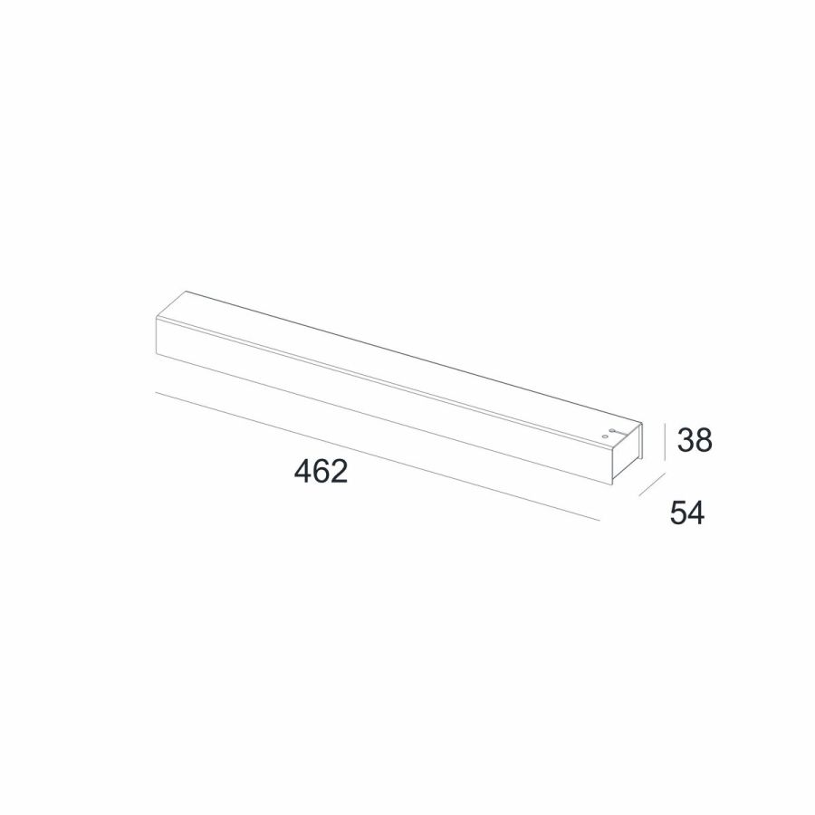 Накладна основа Skarlat RHL77010 BK Surface box для світильників RHL77008 і RHL77007