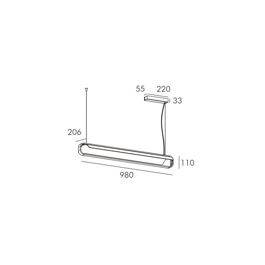 Skarlat  RHL77016 27W WH+BK 3000K