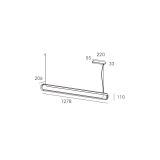 Skarlat RHL77017 35W WH+BK 4000K