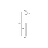 Skarlat RHL7732 3W WH 3000K