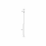 Skarlat RHL7766 3W WH 3000K