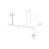 Skarlat RHL7798 10W BK 3000K