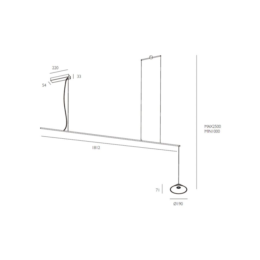 Skarlat RHL7798 10W BK 3000K