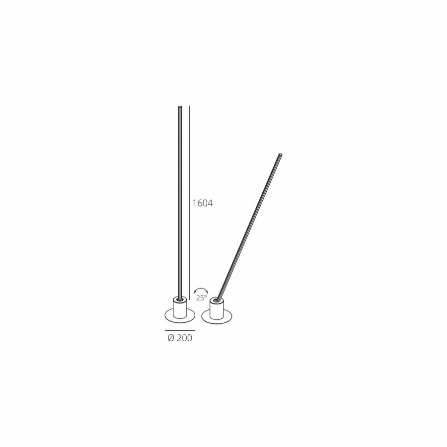 Skarlat RLL8102 18W BK 4000K