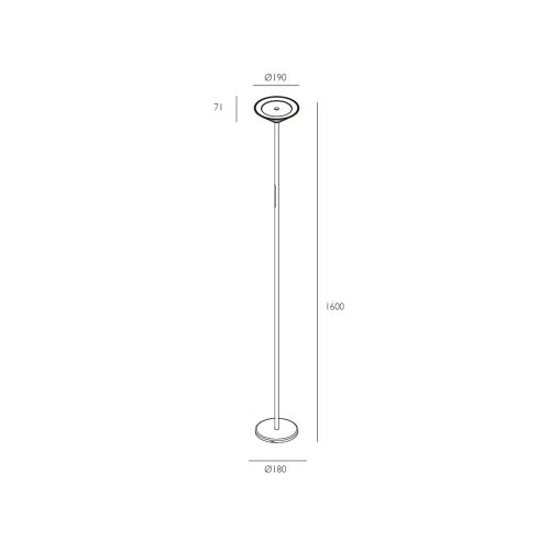 Skarlat  RLL8111 12W BK 4000K