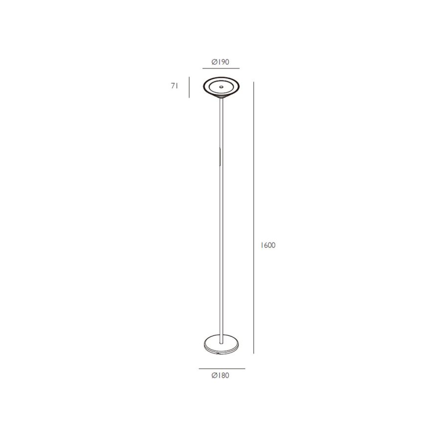 Skarlat RLL8111 12W BK 3000K