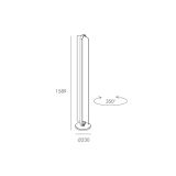 Skarlat  RLL8116 27W WH+BK 3000K