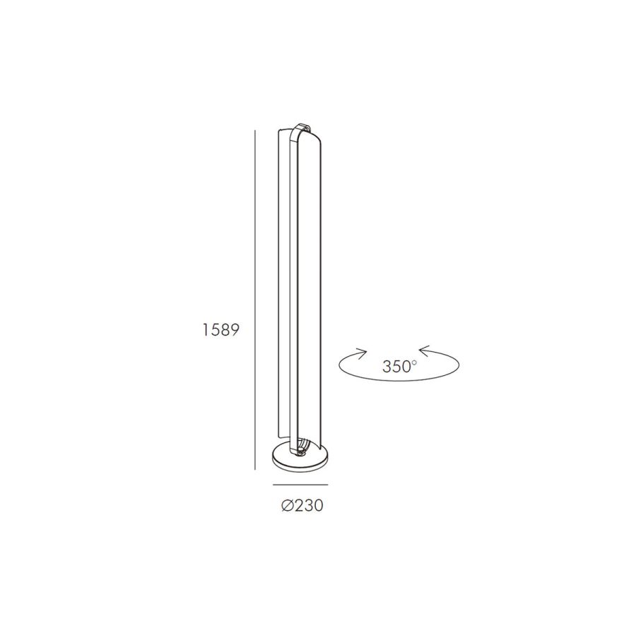 Skarlat  RLL8116 27W WH+BK 3000K