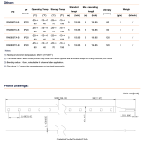 Лед стрічка RISHANG 24В 2835-60 5,5Вт 454Лм RN0860TC-B-SW 2700K IP20