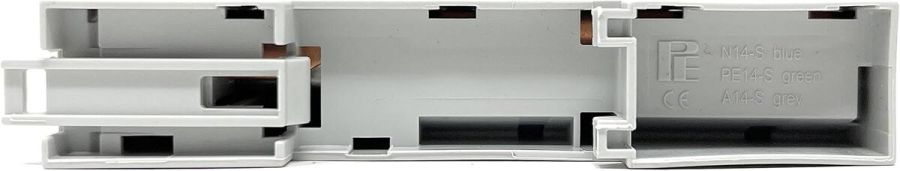 Розподільна клема нульова Pollmann N 14-S, синя
