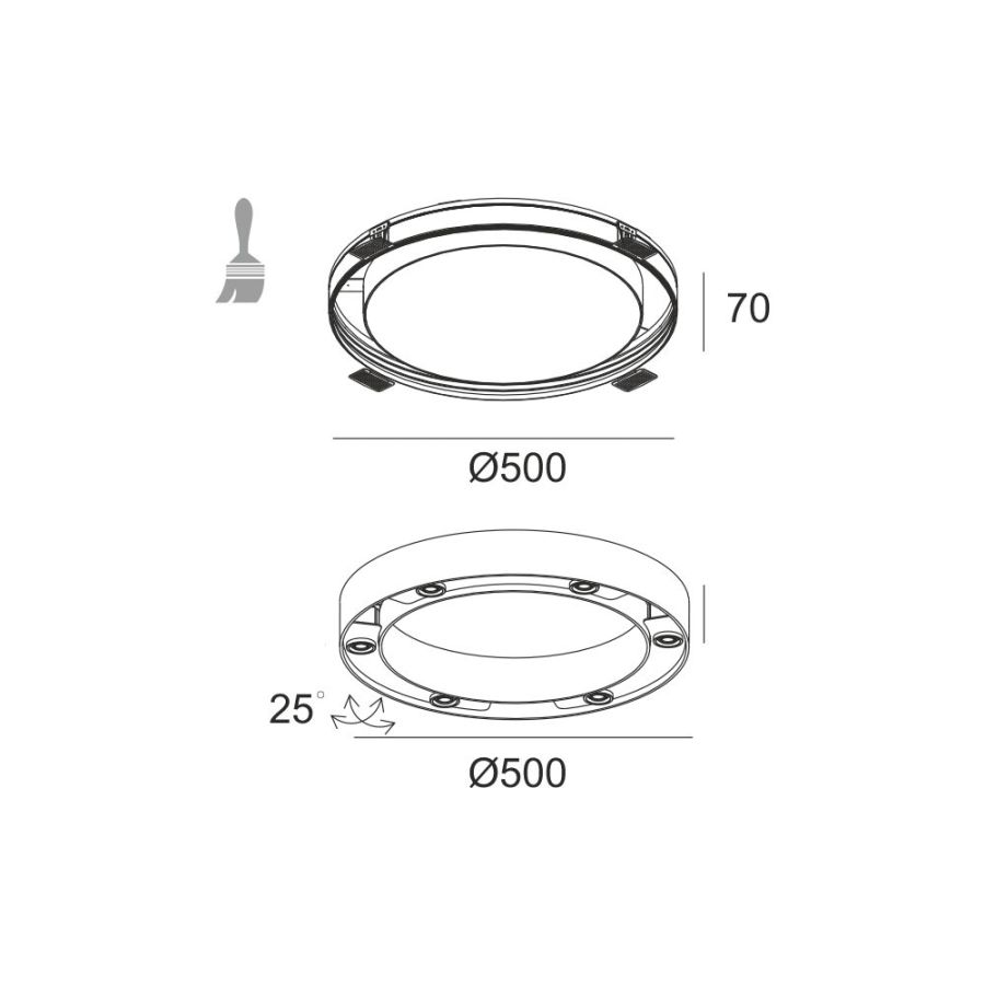 Skarlat RSL74110 63W BK 4000K
