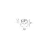 Skarlat RSL74091-2.5 7W WH 3000K