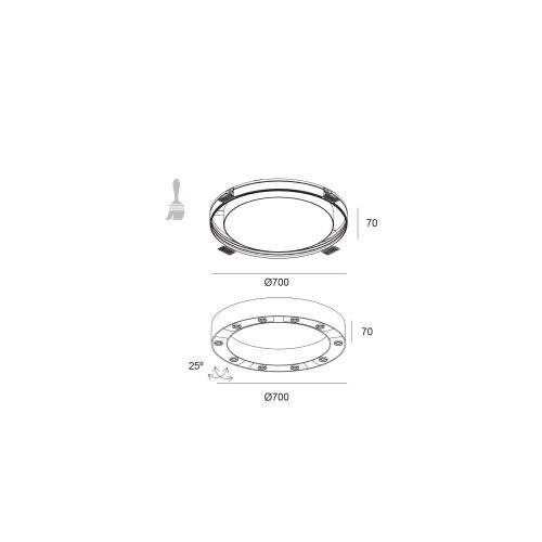 Skarlat RSL74107 103W BK 4000K