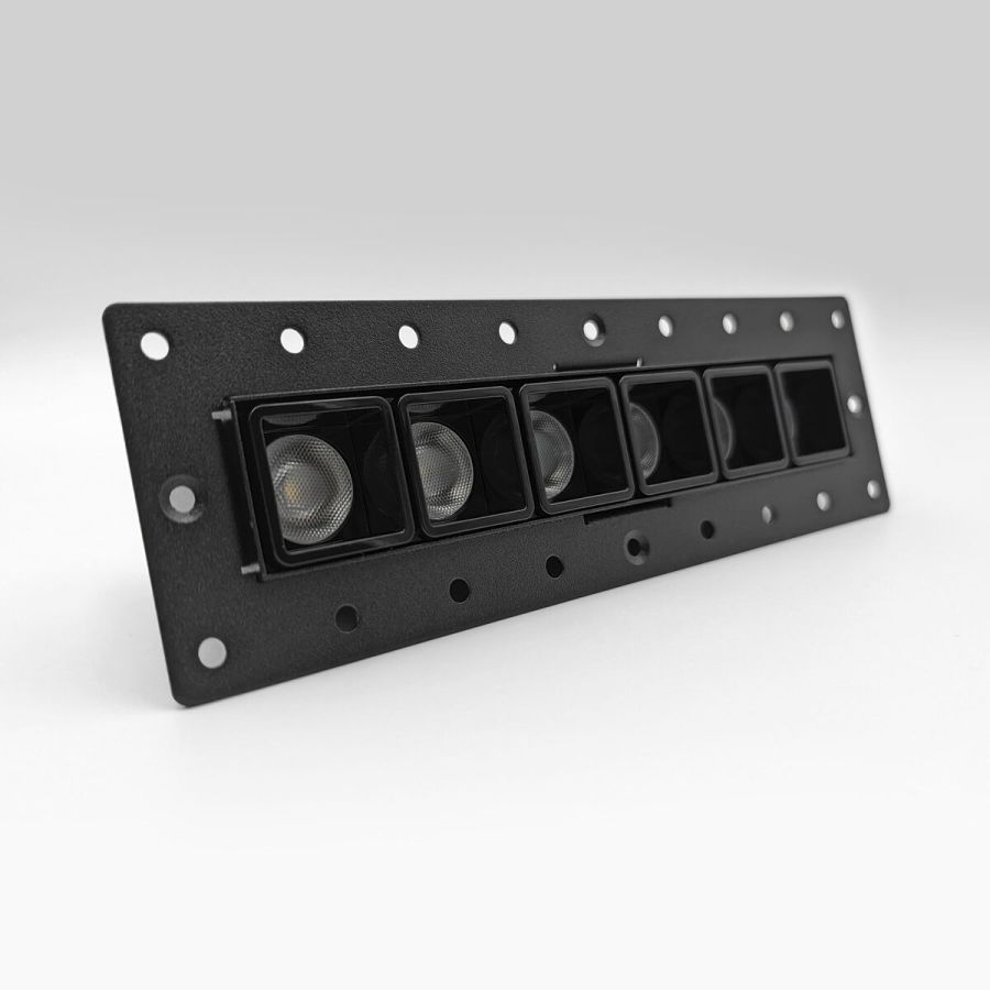 Skarlat RSL74146 6х2W BK 3000K