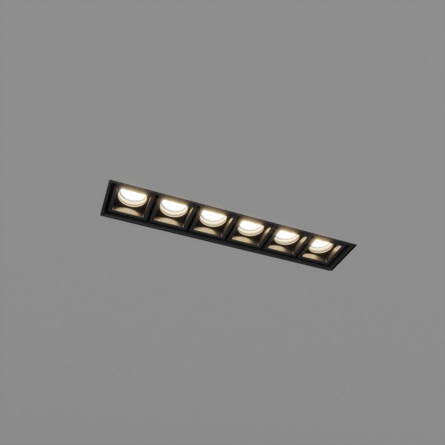 Skarlat RSL74146 6х2W BK 4000K