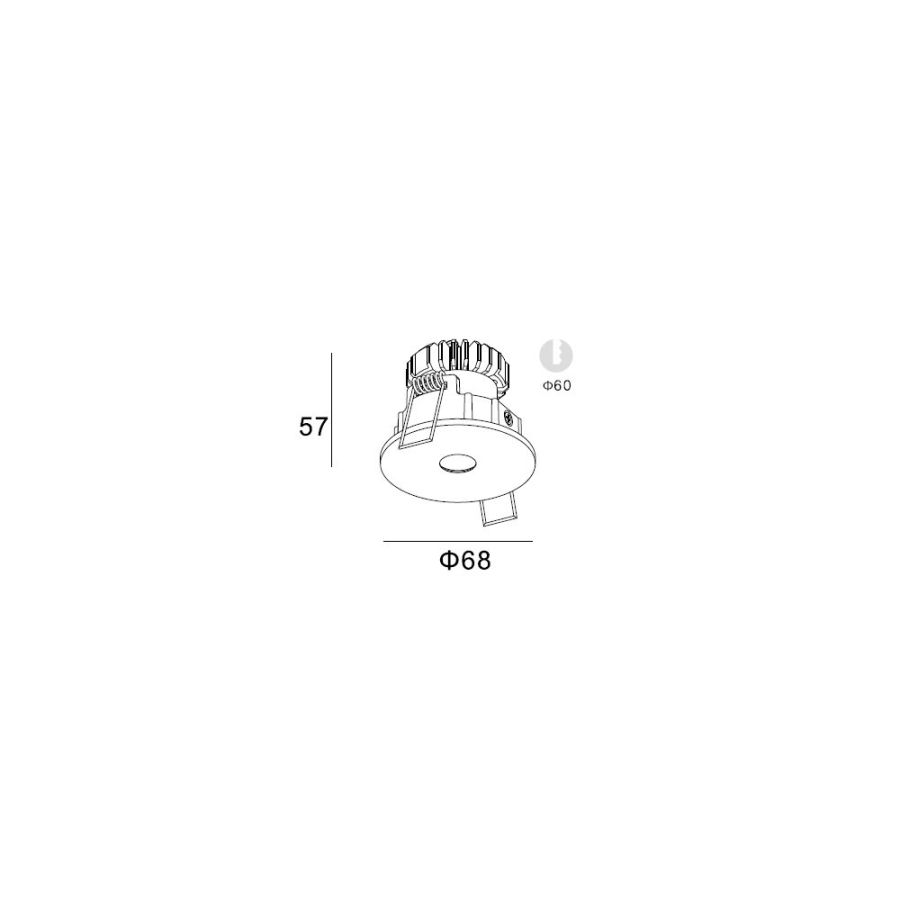 Skarlat RSL74188 3W WH 3000K