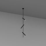 Skarlat  RSL74248-3 3x7W BK 3000K