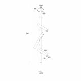 Skarlat  RSL74248-3 3x7W BK 3000K