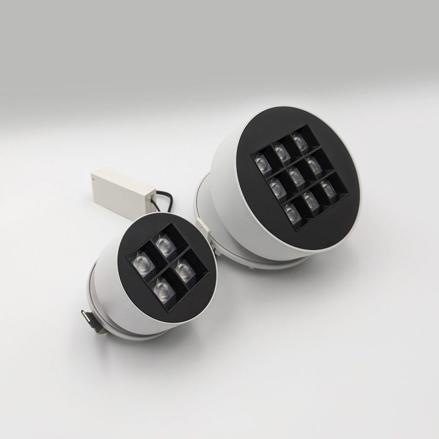 Skarlat RSL74266 9х2.5W WH+BK 3000K