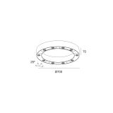 Skarlat RSLC74107 103W BK 4000K