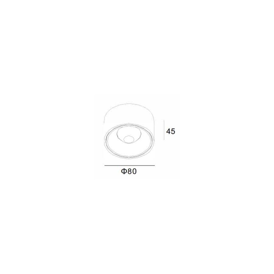 Точечный светильник Premium RSLC78030 15W WH 4000K