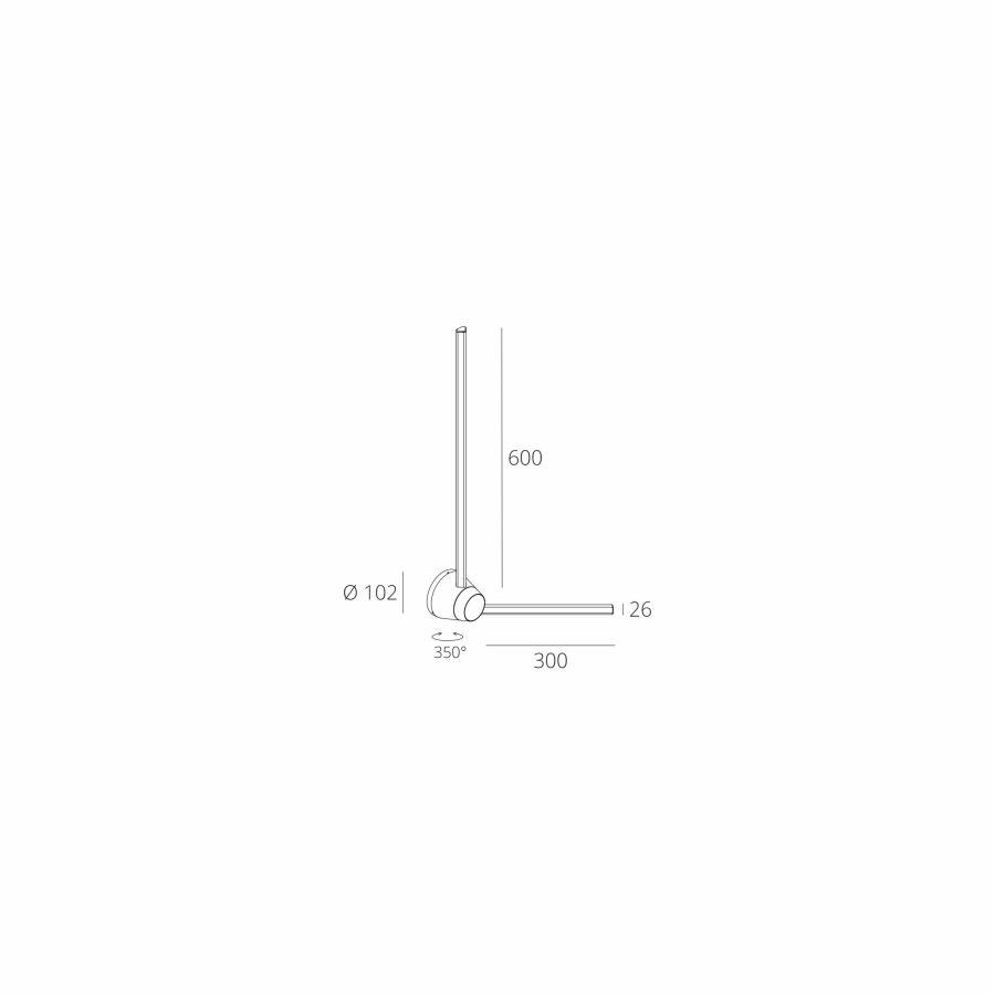 Skarlat  RWLB149 17W BK 3000K
