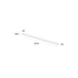 Skarlat RWLB157 40W BK 4000K
