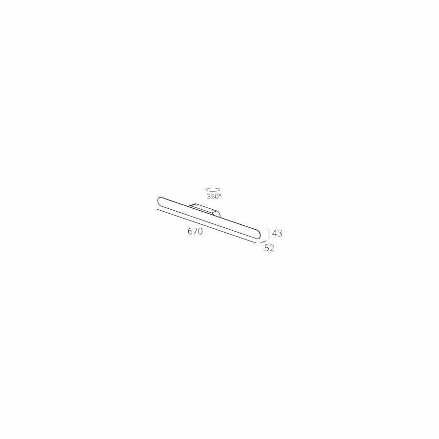 Skarlat RWLB171 10W BK 4000K