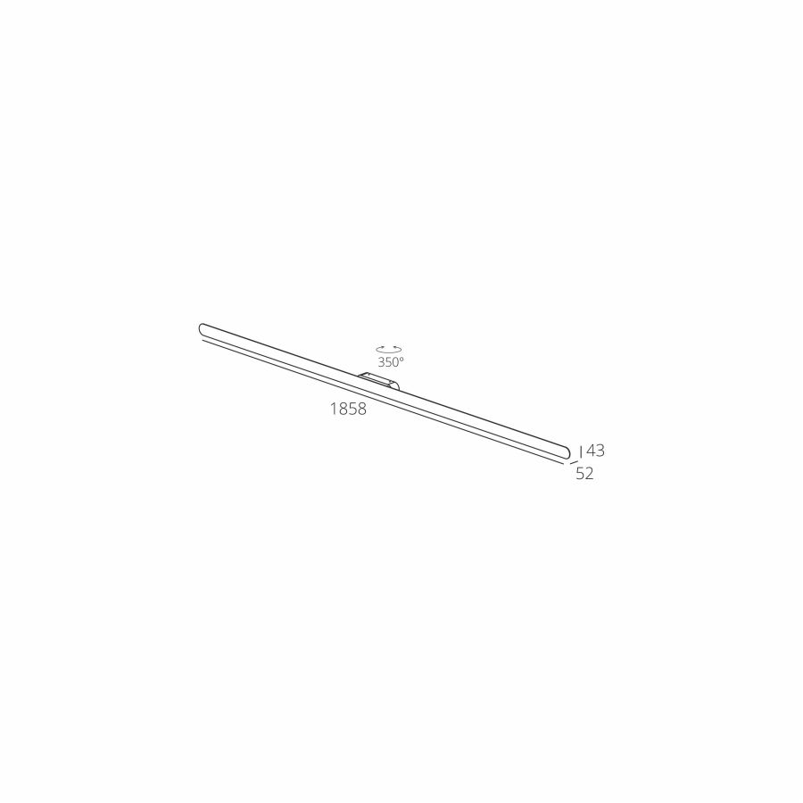 Skarlat  RWLB173 20W BK 3000K