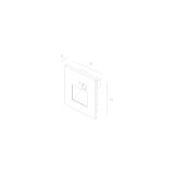 Skarlat RWLB180 1W WH 3000K