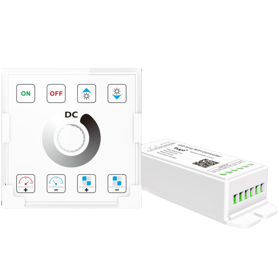 Сенсорна панель димера керування PROLUM CCT; Wi-Fi; TUYA; 12A; Series: HomeLink