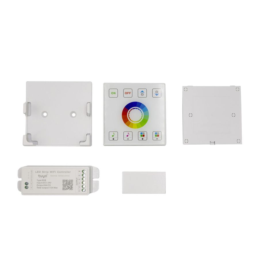 Сенсорна панель керування PROLUM RGB; Wi-Fi; TUYA; 18A; Series: HomeLink
