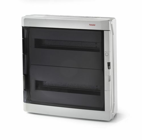 Шафа пластикова Famatel AcquaPLUS 36 модулів, IP65, N/PE