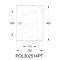 Шафа з поліестеру IDE 300x250x140 серії GLASS IP66 (POL302514)
