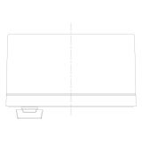 Шафа з поліестеру IDE 300x250x140 серії GLASS IP66 (POL302514)