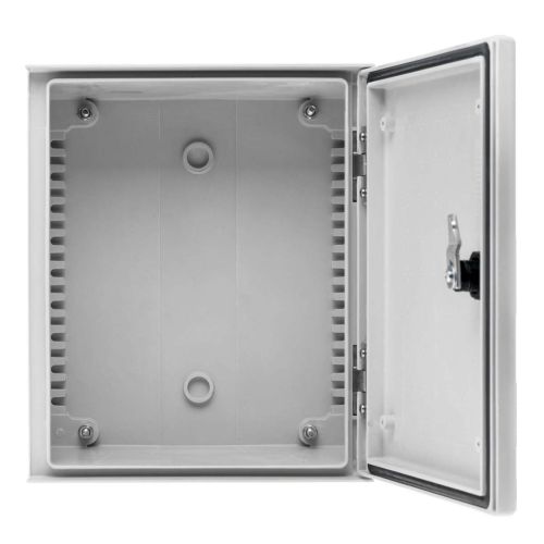 Шафа з поліестеру IDE 300x250x140 серії GLASS IP66 (POL302514)