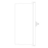 Шафа з поліестеру IDE 300x250x140 серії GLASS IP66 (POL302514)