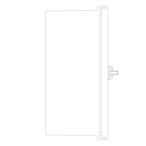 Шафа з поліестеру IDE 300x250x140 серії GLASS IP66 (POL302514)