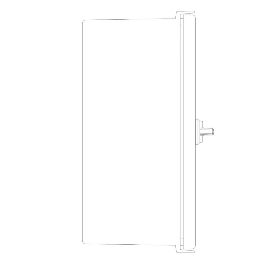 Шафа з поліестеру IDE 300x250x140 серії GLASS IP66 (POL302514)