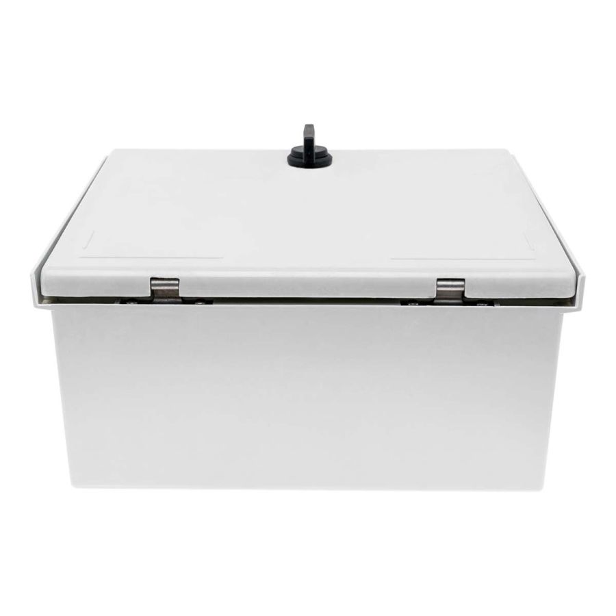Шафа з поліестеру IDE 300x250x140 серії GLASS IP66 (POL302514)