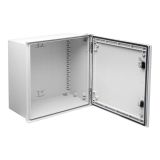 Шафа з поліестеру IDE 400x400x200 серії GLASS IP66 (POL404020)