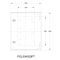 Шафа з поліестеру IDE 600x500x230 серії GLASS IP66 (POL605023)
