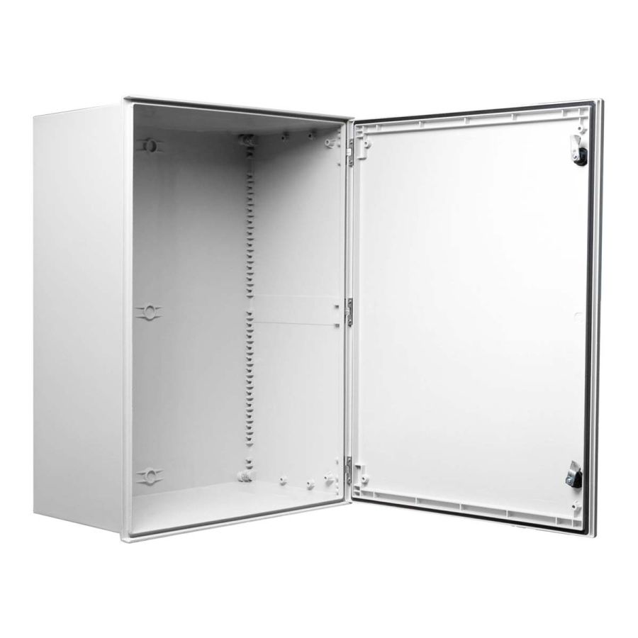 Шафа з поліестеру IDE 800x600x300 серії GLASS IP66 (POL806030)