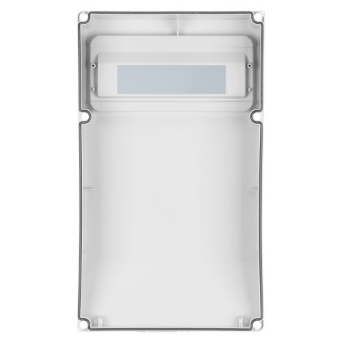 Щит для силових розеток IDE PRYMA 13 модулів 504x297x177мм IP67 з шинами N і PE (1712GM/RR)